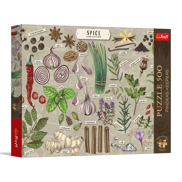 trefl-premium-plus-epices-puzzle-500-pieces-finders-keepers image 1