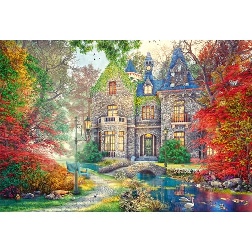 trefl-red-manoir-d-automne-puzzle-1500-pi-ces-paysage image 8