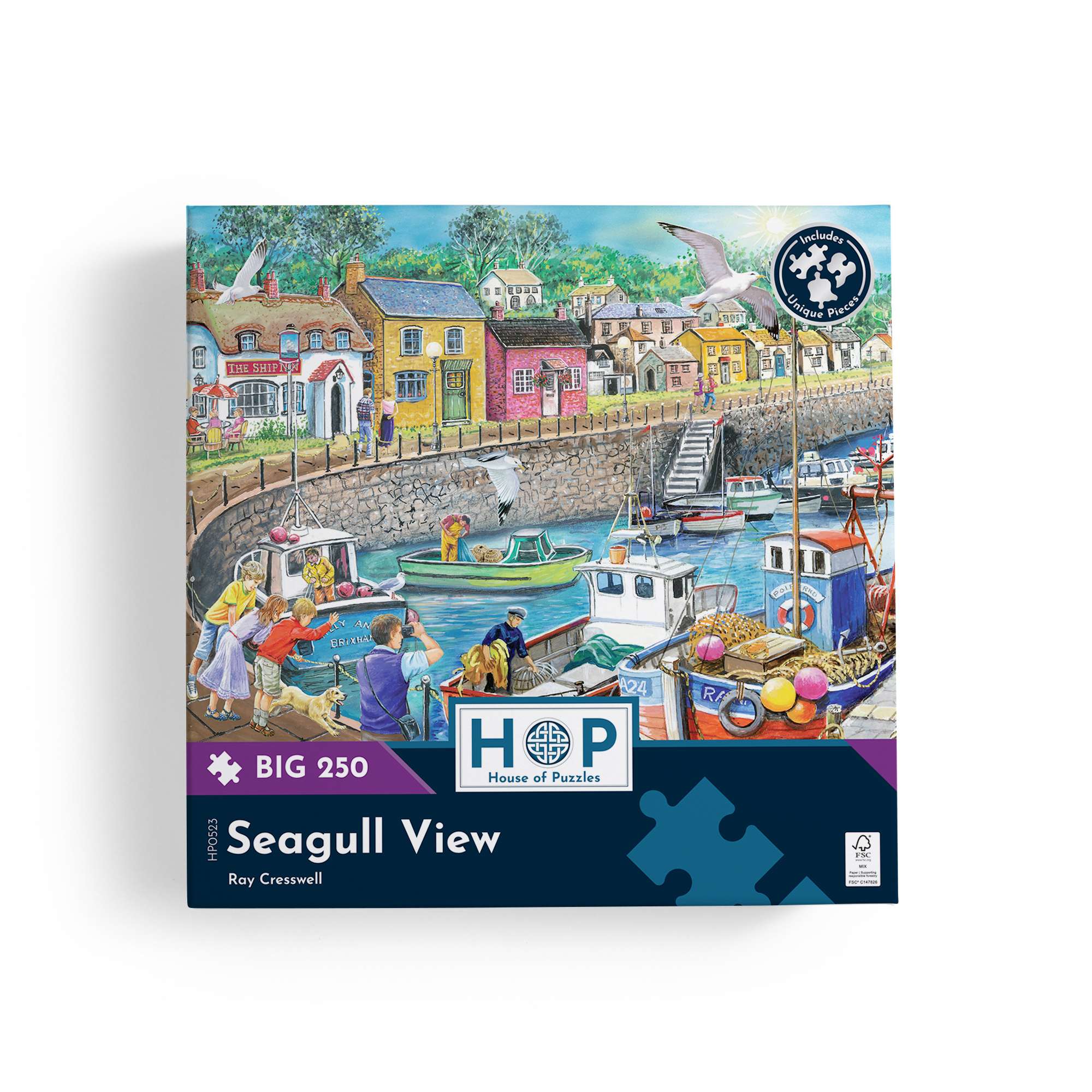 house-of-puzzles-seagull-view-big-250-puzzle-250-pi-ces-mer image 4