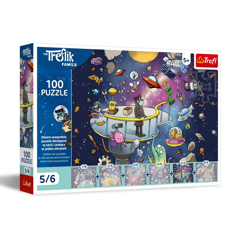 trefl-the-treflik-family-bert-espace-puzzle-100-pi-ces-d-s-5-ans image 1
