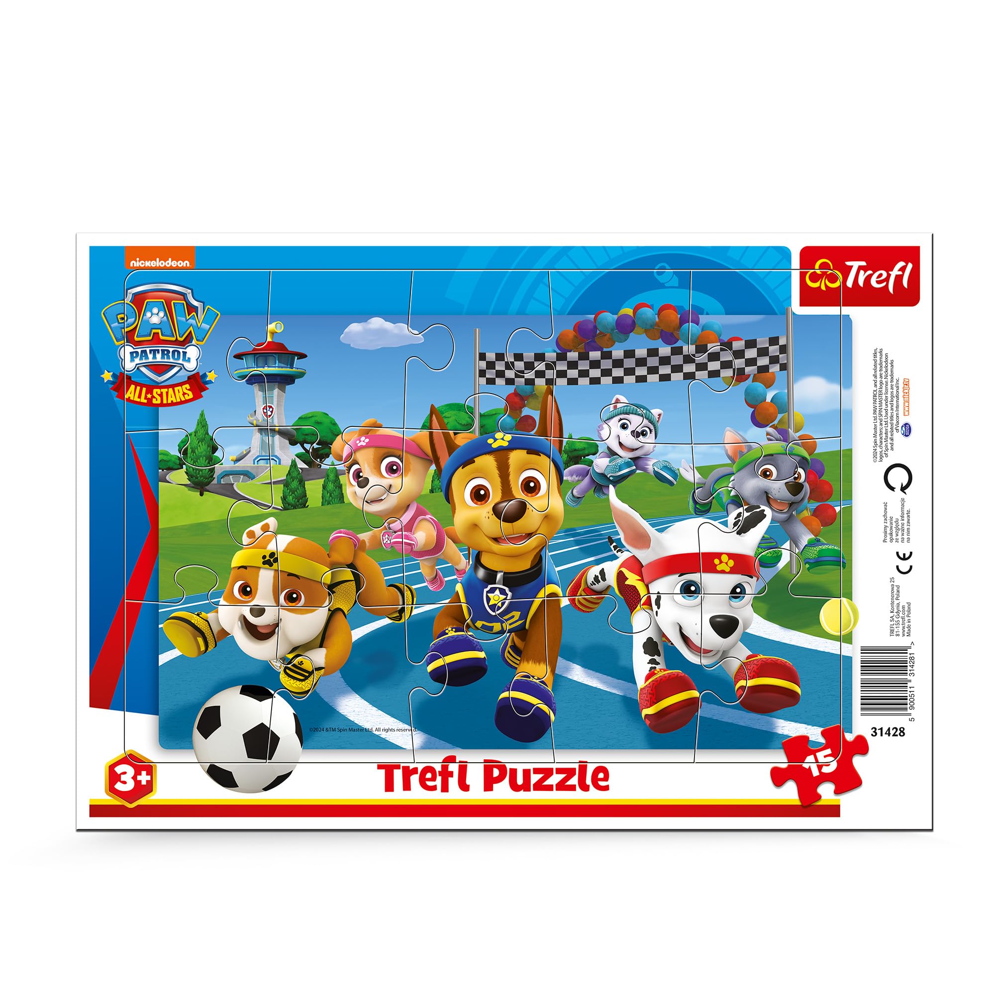 trefl-red-pat-patrouille-puzzle-cadre-15-pi-ces-3-ans-2 image 1