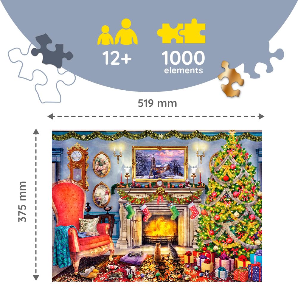 trefl-wood-craft-au-coin-du-feu-puzzle-bois-1000-pi-ces image 4