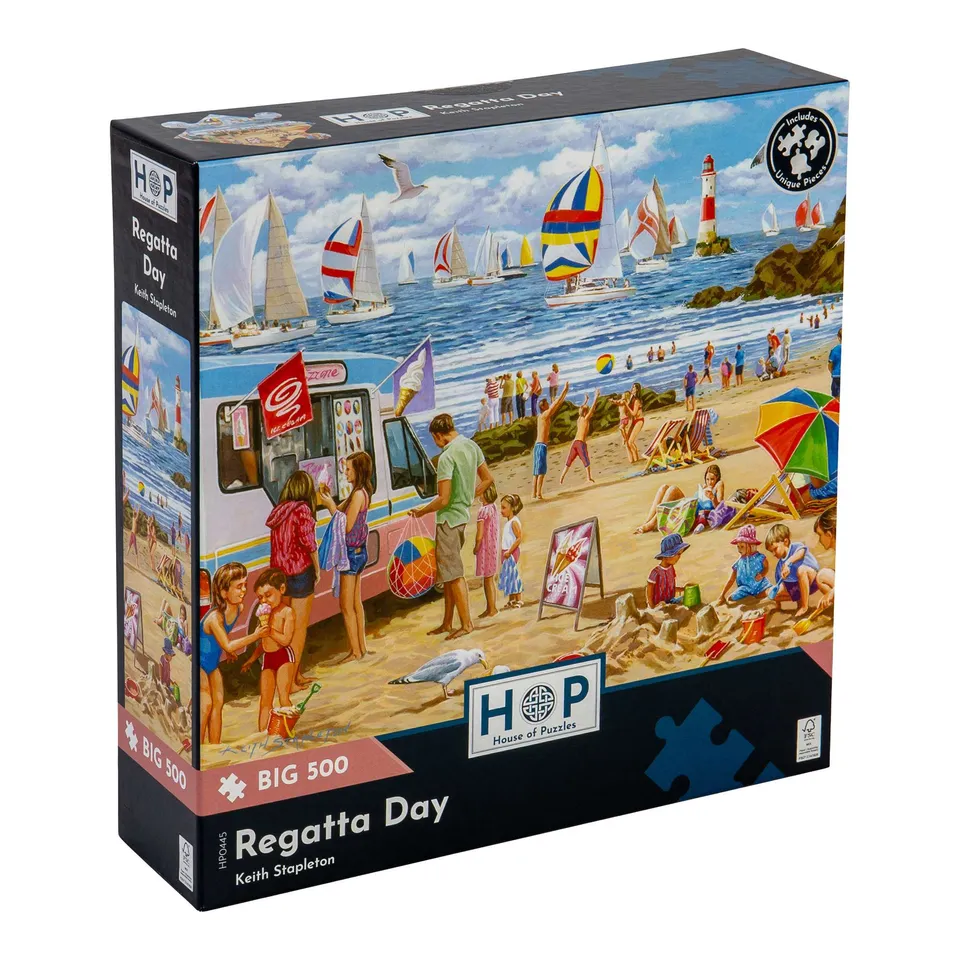 house-of-puzzles-big-500-puzzle-500-pi-ces-regatta-day image 1