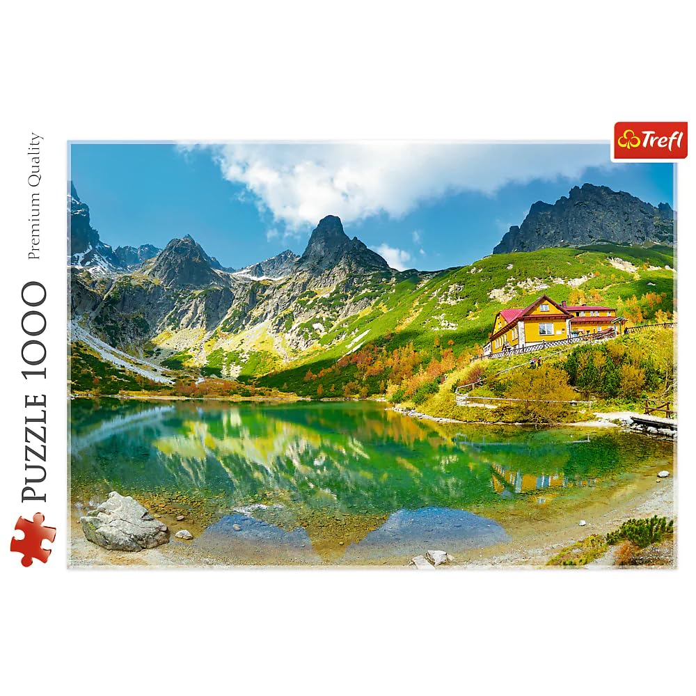 trefl-red-10606-puzzle-1000-pi-ces-refuge-lac-vert image 3