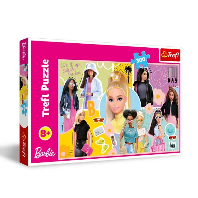 trefl-red-barbie-puzzle-300-pi-ces-60x40-cm-enfants-7-ans image 1