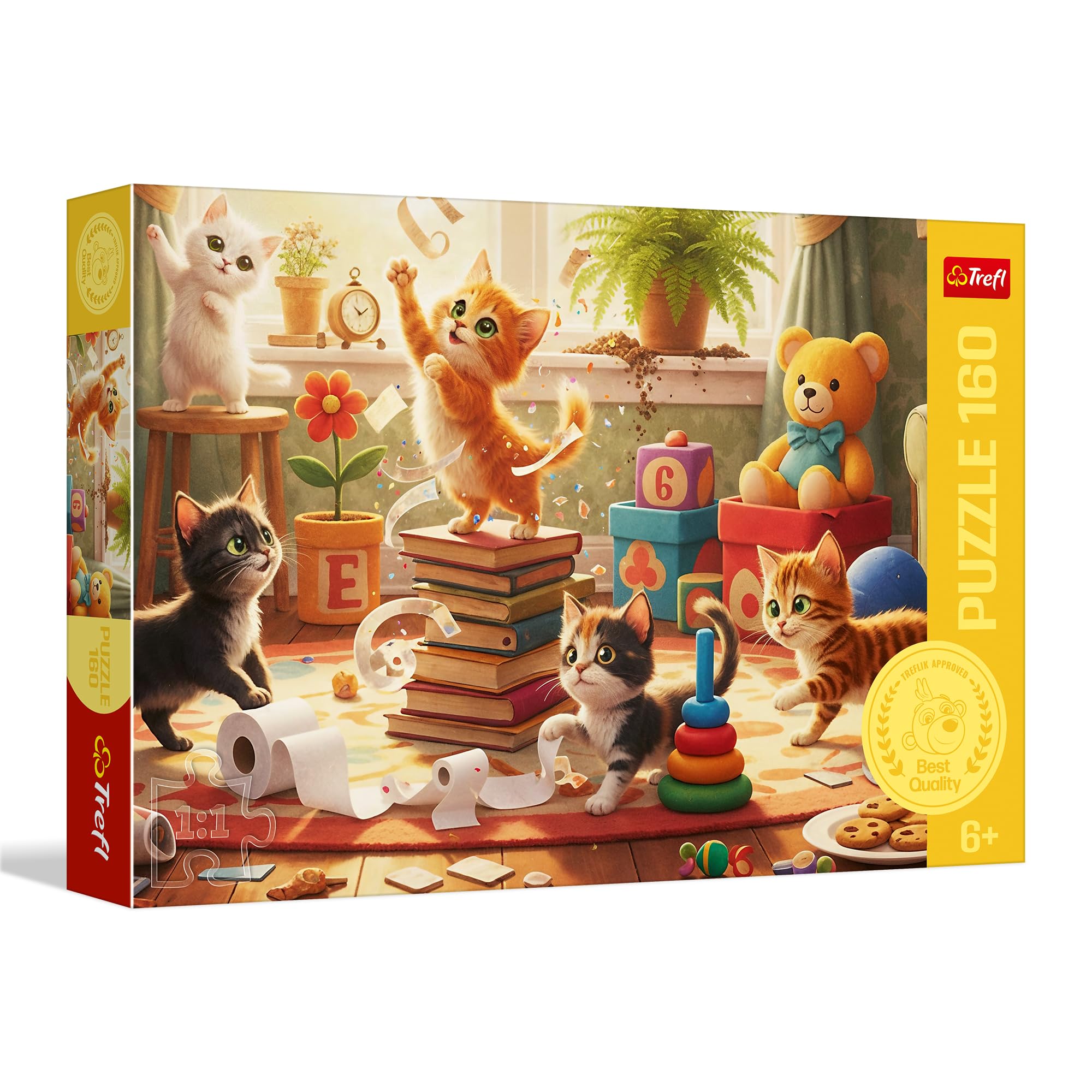 trefl-red-les-farces-du-chat-puzzle-160-pi-ces-6-ans image 1