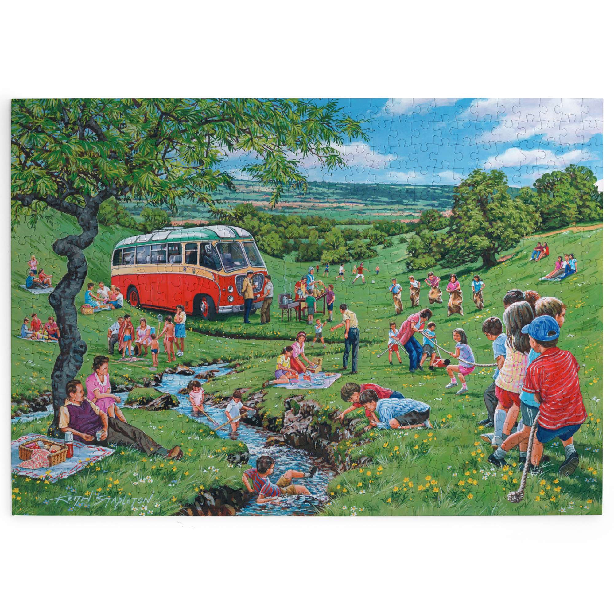 house-of-puzzles-sunday-picnic-puzzle-500-pi-ces-t image 2