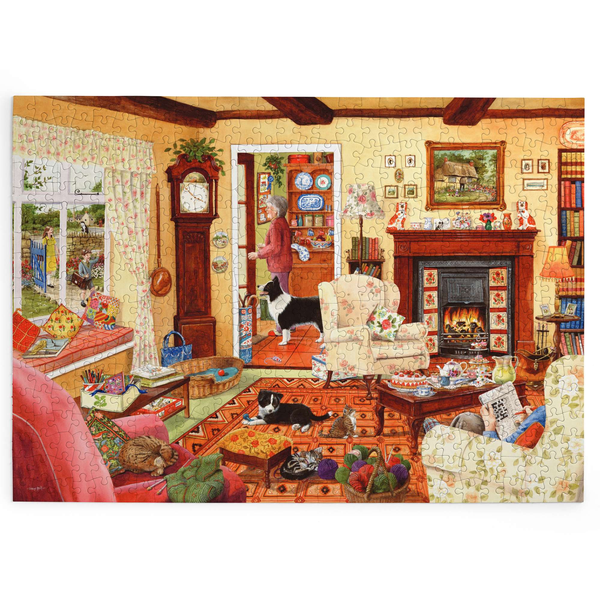 house-of-puzzles-big-500-in-time-for-tea-puzzle-500-pi-ces-tracy-hall image 2
