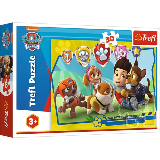 trefl-red-pat-patrouille-puzzle-30-pi-ces-ryder image 1