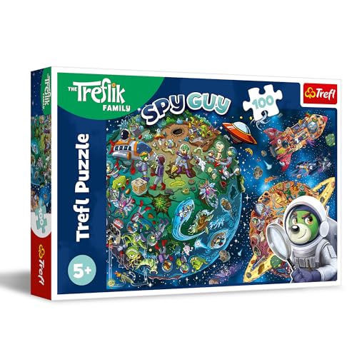 trefl-the-treflik-family-espace-puzzle-100-pi-ces-5-ans image 7