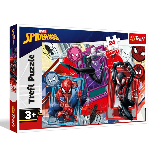trefl-red-spider-senses-puzzle-24-maxi-d-s-3-ans image 1