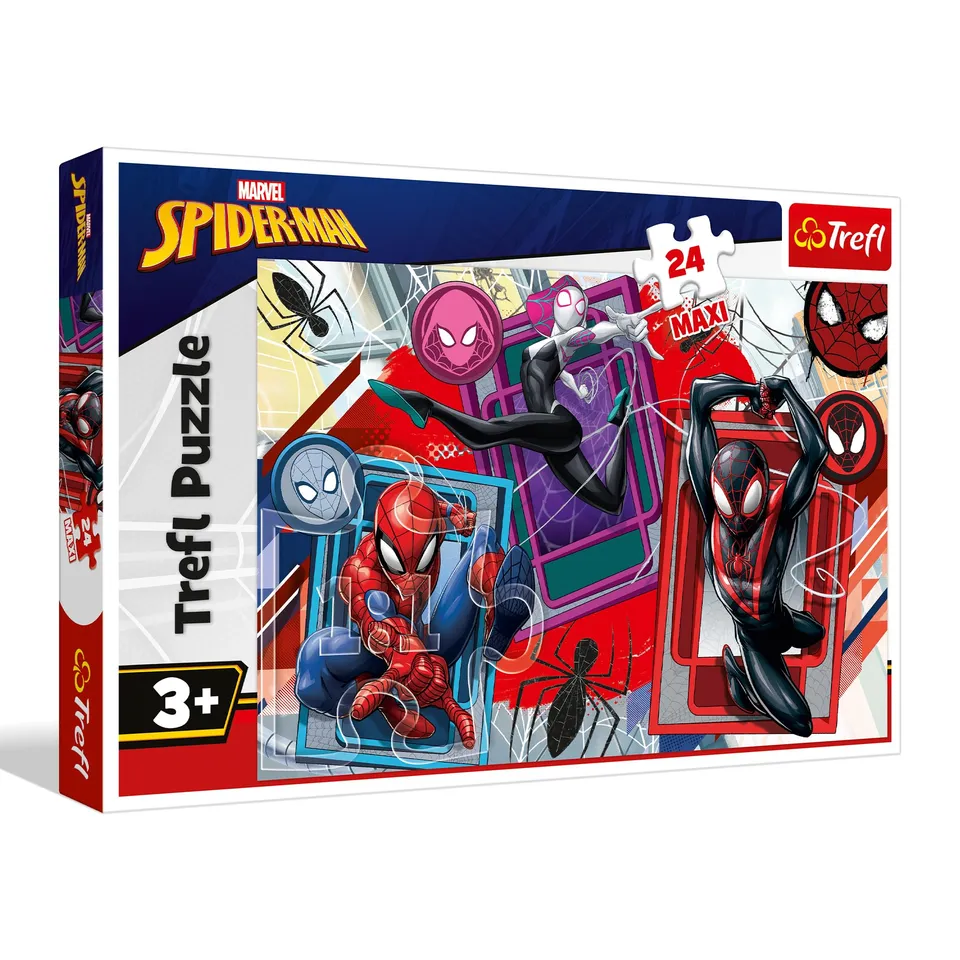 trefl-red-spider-senses-puzzle-24-maxi-d-s-3-ans image 1