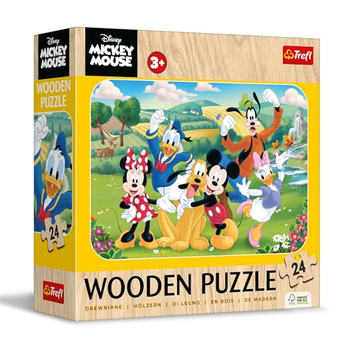 trefl-wood-craft-disney-mickey-puzzle-bois-24-pi-ces image 8