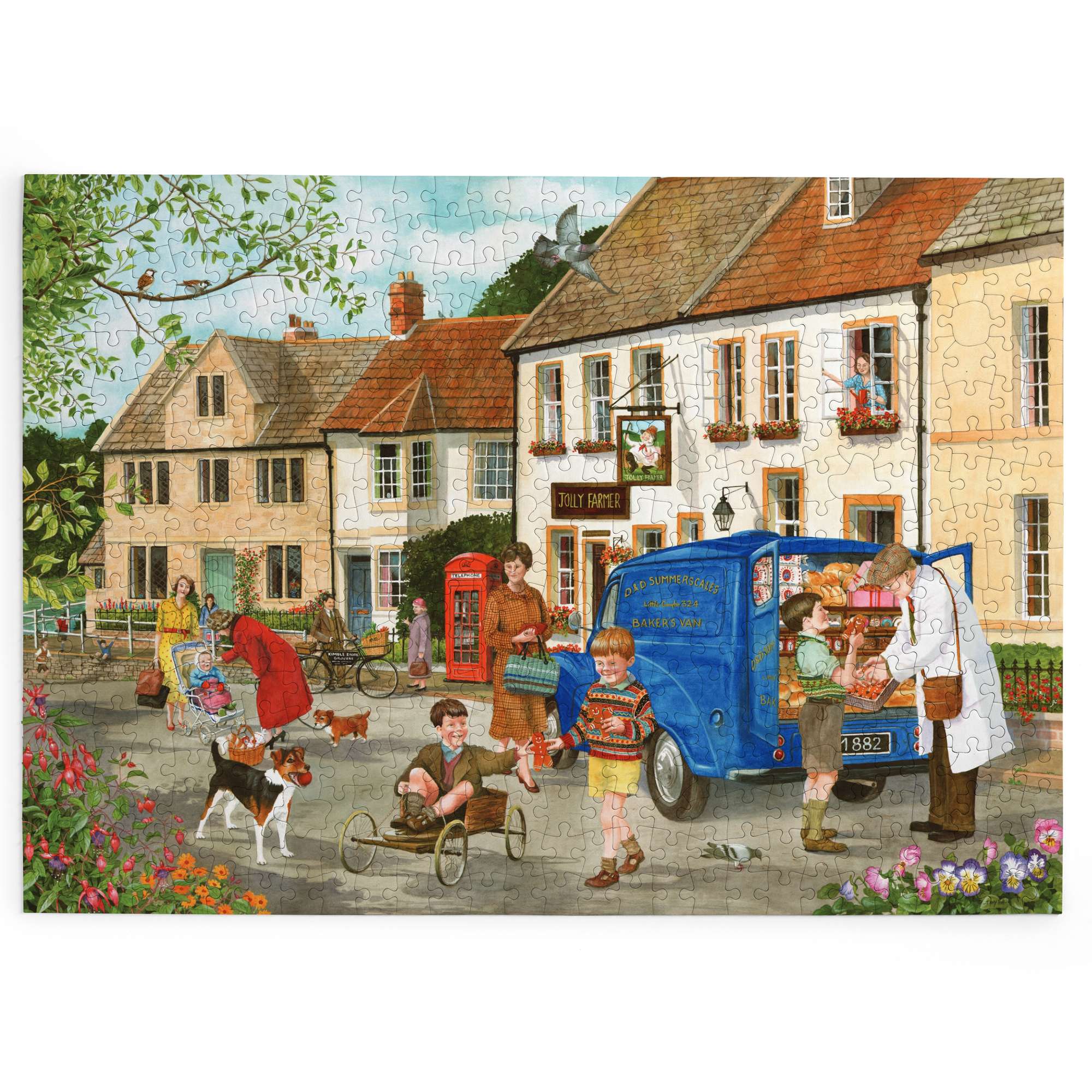 house-of-puzzles-gingerbread-boys-big-500-puzzle-no-l image 2