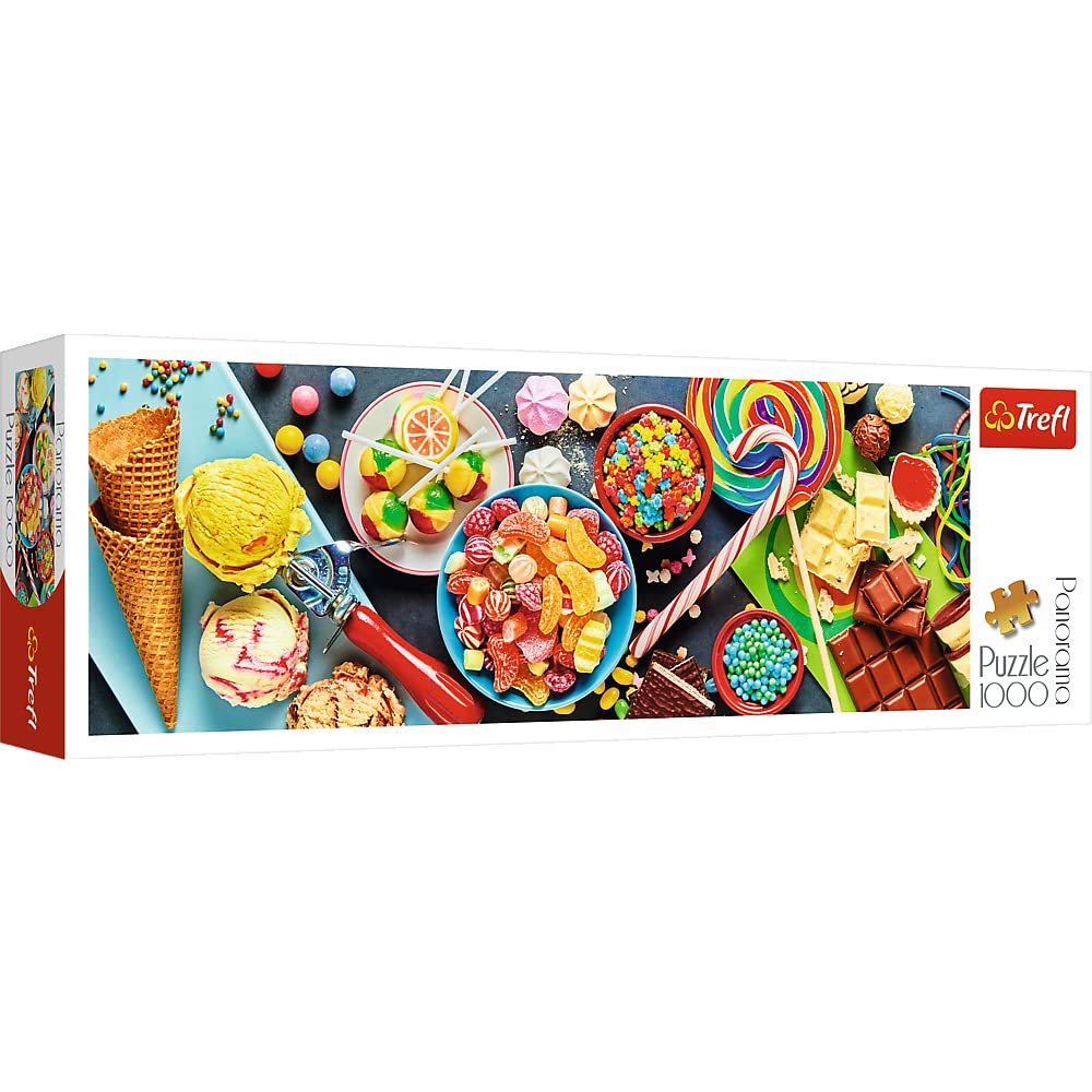 trefl-red-29046-puzzle-1000-pi-ces-panorama-gourmandises image 1
