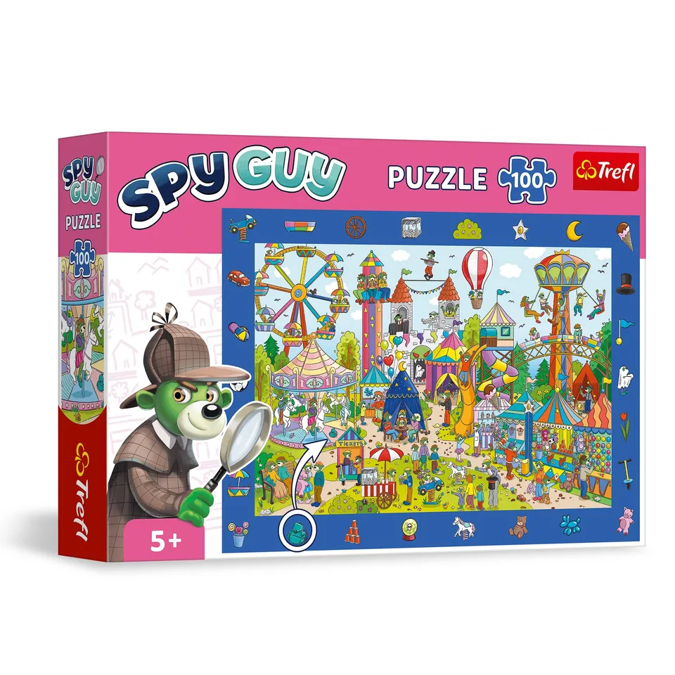 trefl-spy-guy-parc-d-attractions-puzzle-observation-100-pi-ces image 1