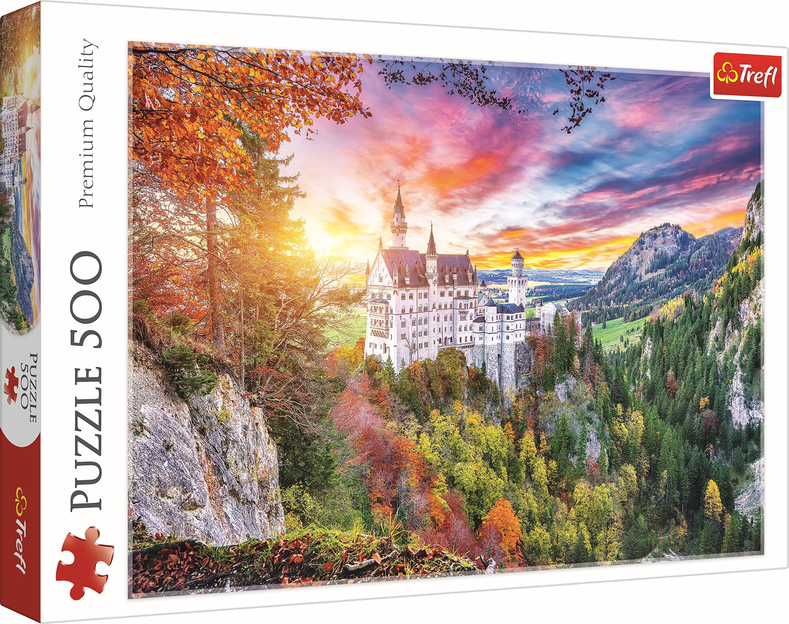 trefl-red-neuschwanstein-puzzle-paysage-500-pi-ces image 1