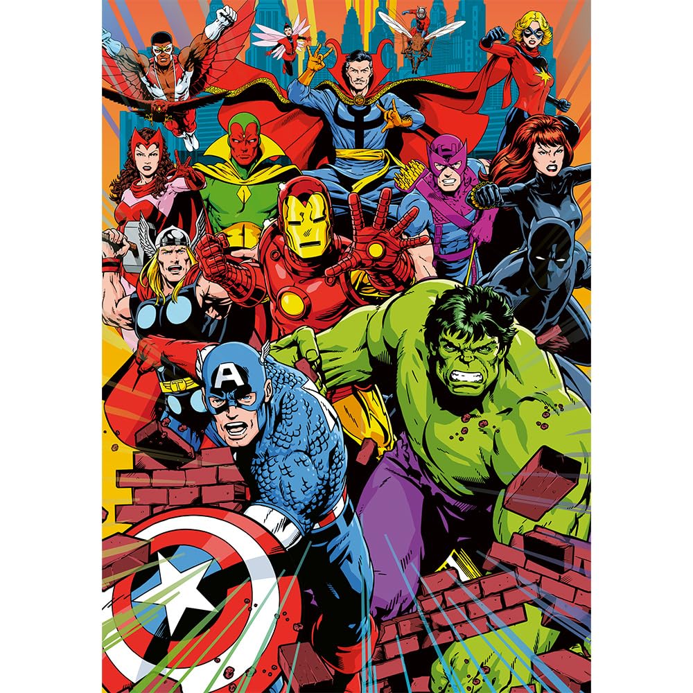 trefl-premium-plus-marvel-heroes-puzzle-1000-pi-ces-poster image 2