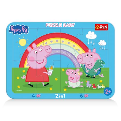 trefl-red-peppa-pig-puzzle-cadre-2-en-1-b-b-2-ans image 8
