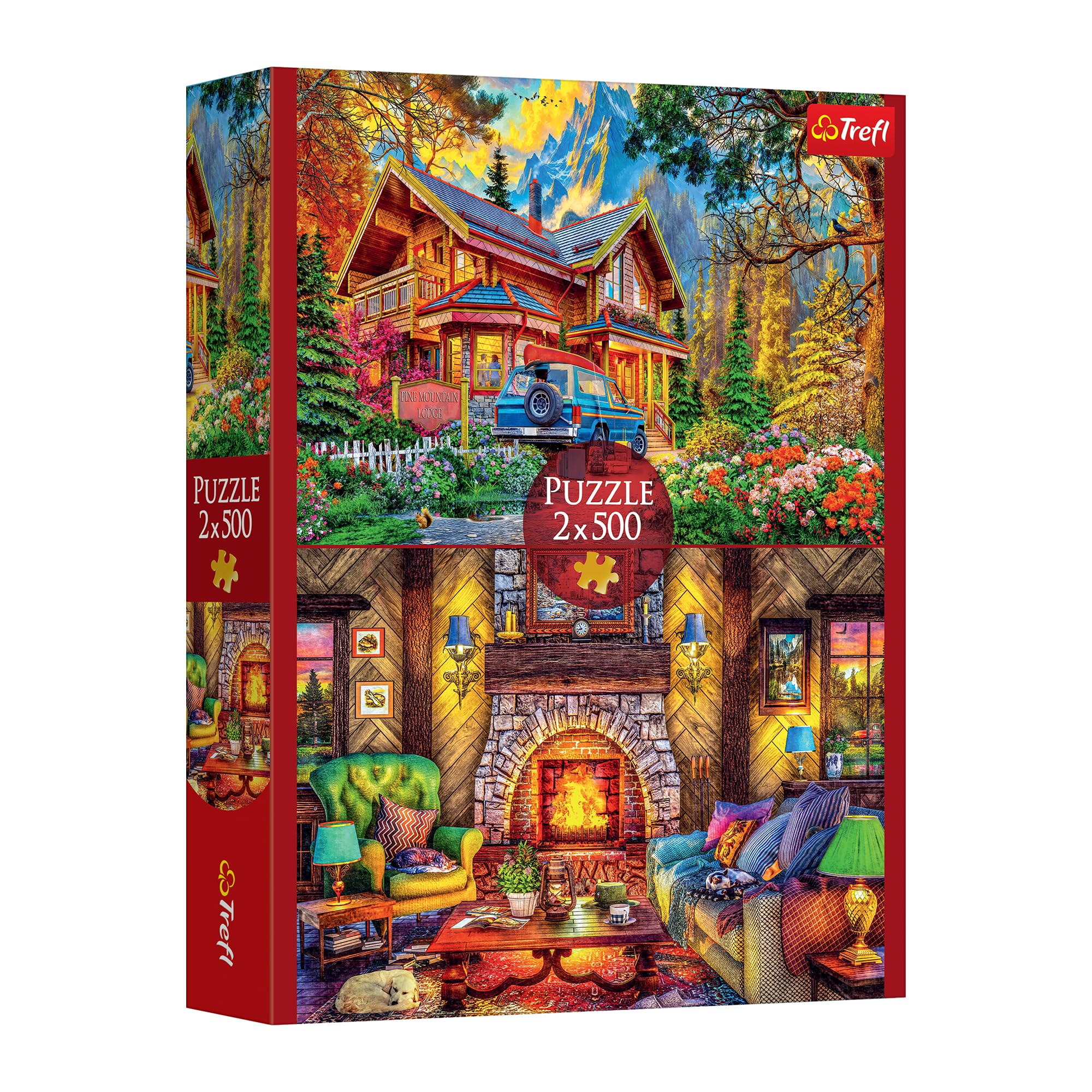 trefl-red-excursion-montagne-puzzle-2x500-pi-ces-lot-2 image 1