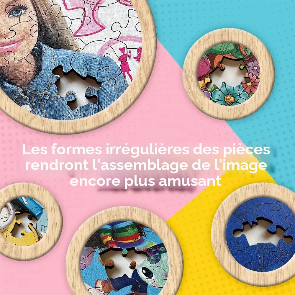 trefl-wood-craft-frozen-reine-des-neiges-puzzle-bois-50-pi-ces-5-ans image 5