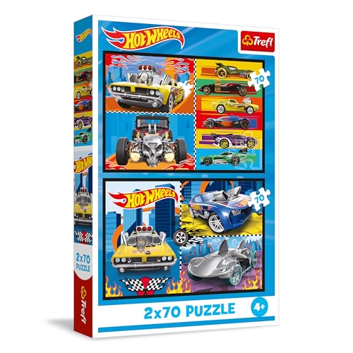 trefl-red-hot-wheels-puzzle-2x70-pi-ces-d-s-4-ans image 8