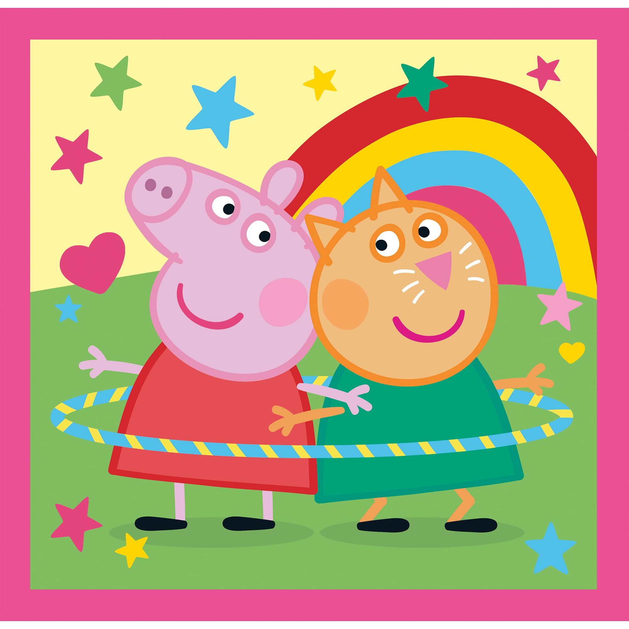 trefl-red-peppa-pig-et-ses-amis-puzzle-3-en-1-3-ans image 7