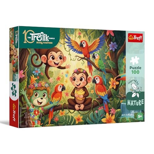 trefl-treflik-family-singes-et-amis-puzzle-100-pi-ces-5-ans image 7