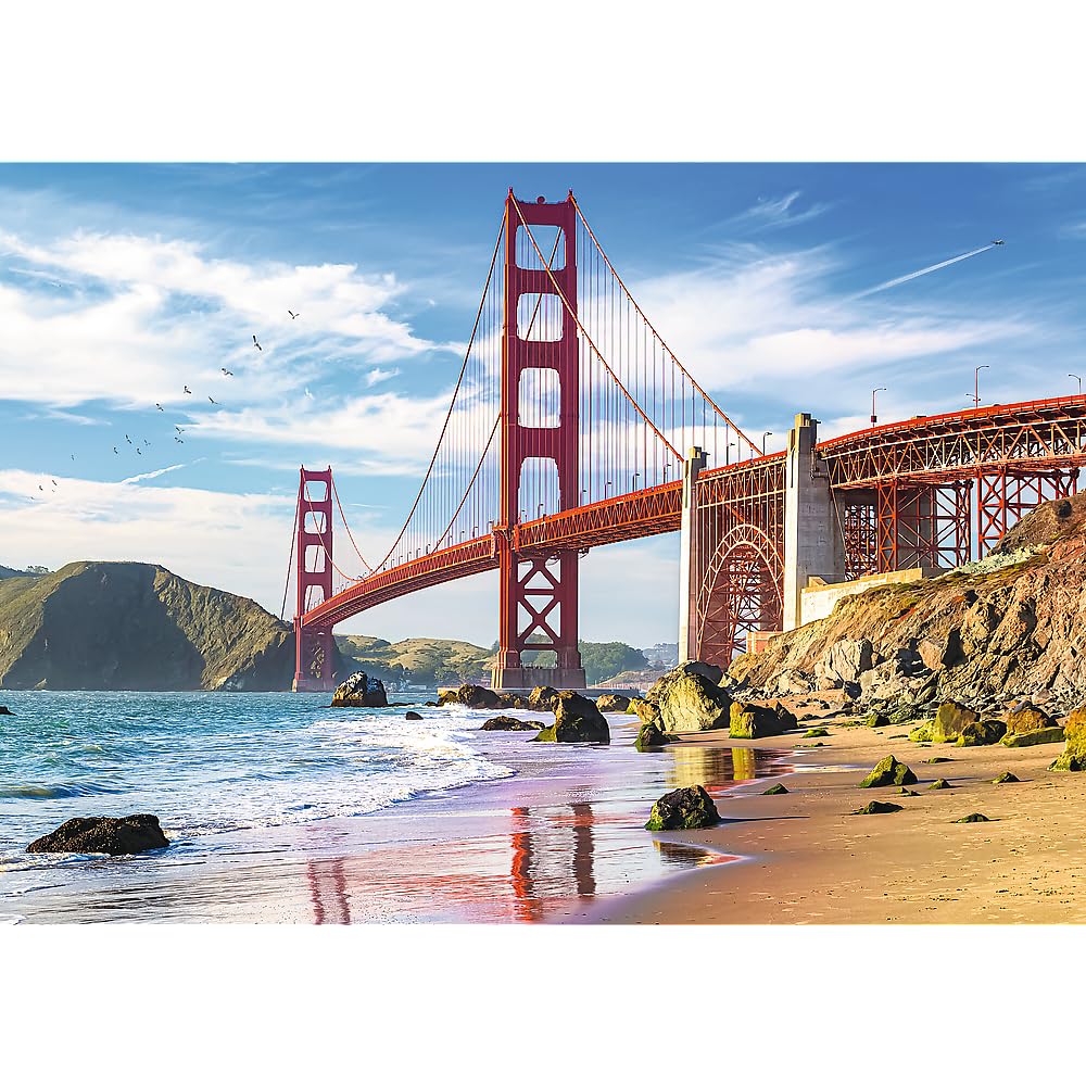 trefl-red-pont-du-golden-gate-puzzle-1000-pi-ces-paysage image 2