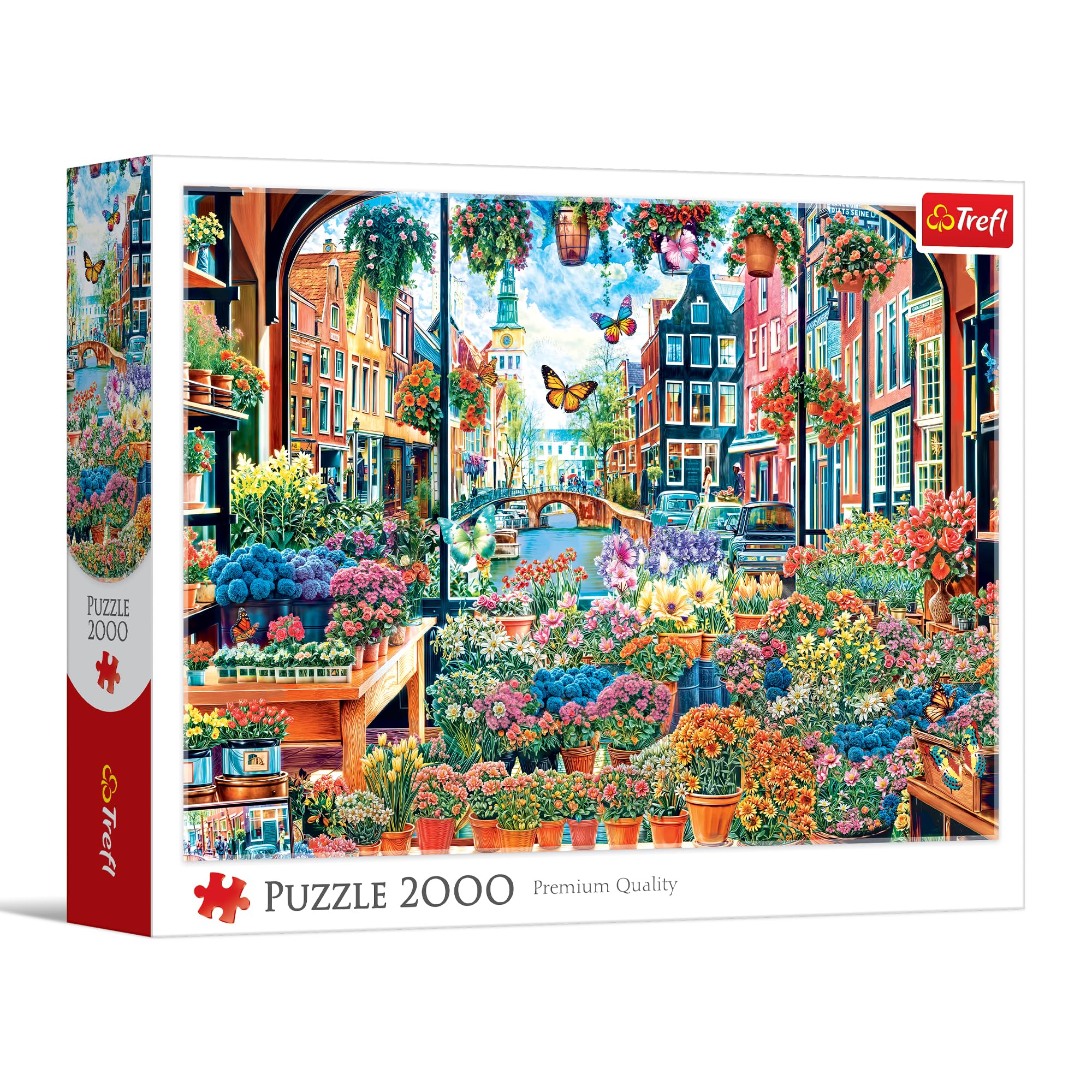 trefl-red-fleuriste-amsterdam-puzzle-2000-pi-ces-fleurs image 1