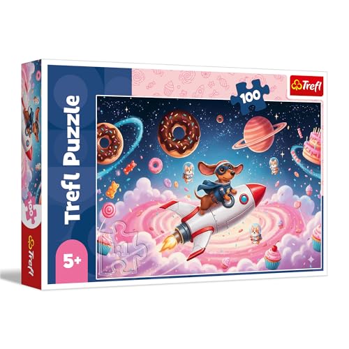 trefl-red-teckel-sur-fus-e-puzzle-enfant-100-pi-ces-5-ans image 7