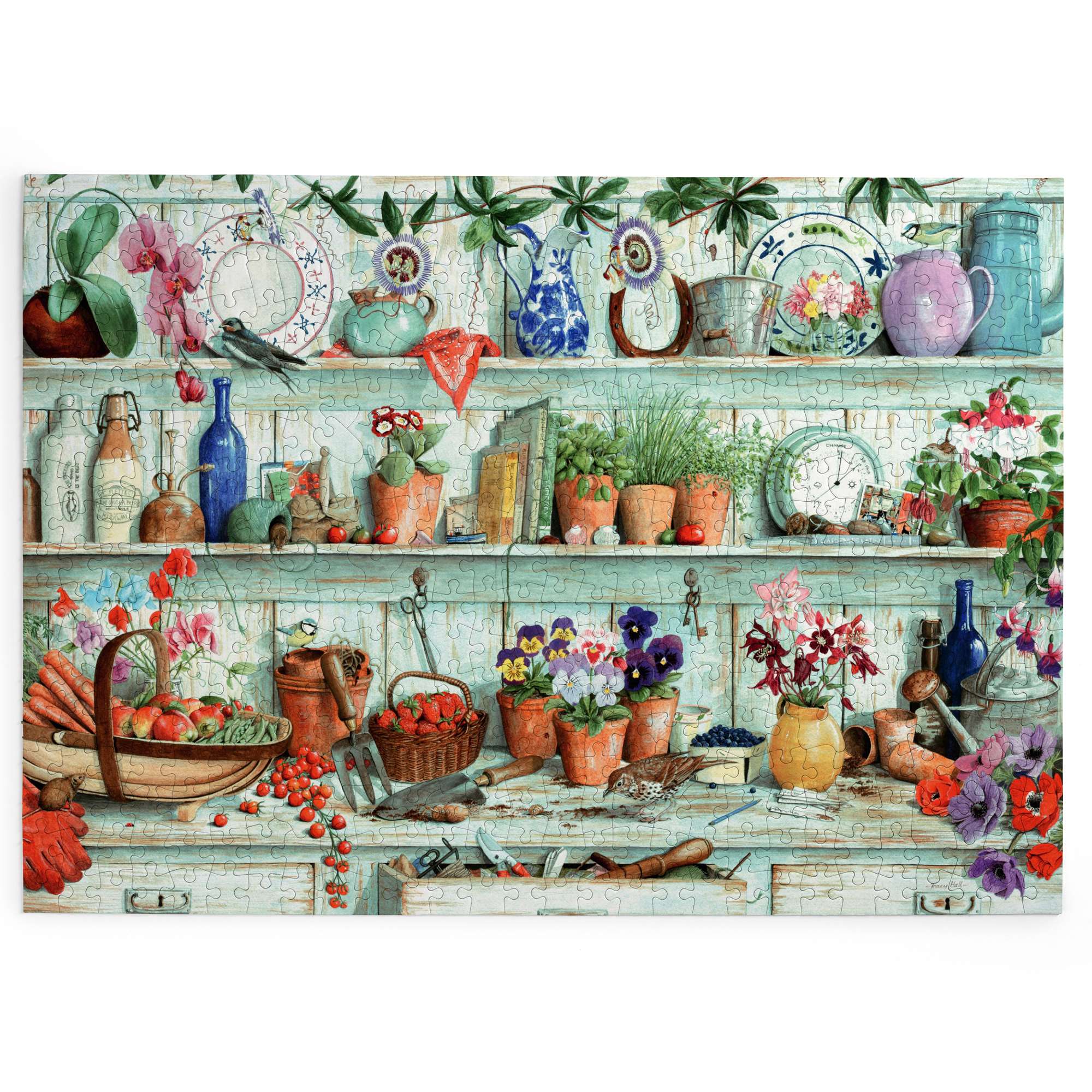 house-of-puzzles-posies-produce-puzzle-500-grandes-pi-ces-fleurs image 2