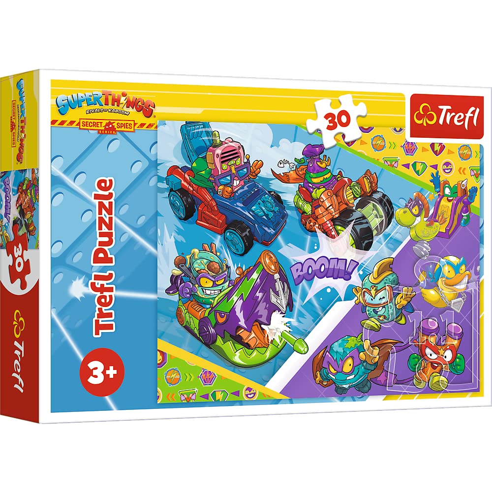 trefl-super-things-puzzle-30-pi-ces-enfant-3-ans-espions image 1