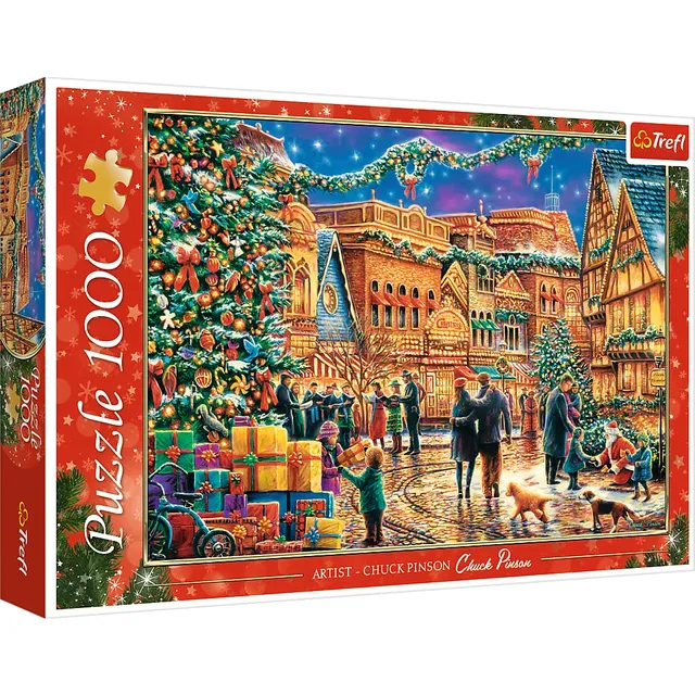 trefl-red-march-de-no-l-puzzle-1000-pi-ces-classique-adulte image 1