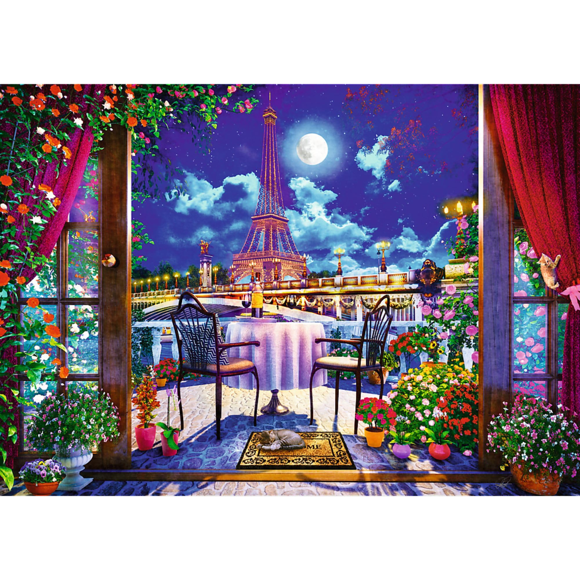trefl-premium-plus-tea-time-paris-puzzle-1000-pi-ces image 2