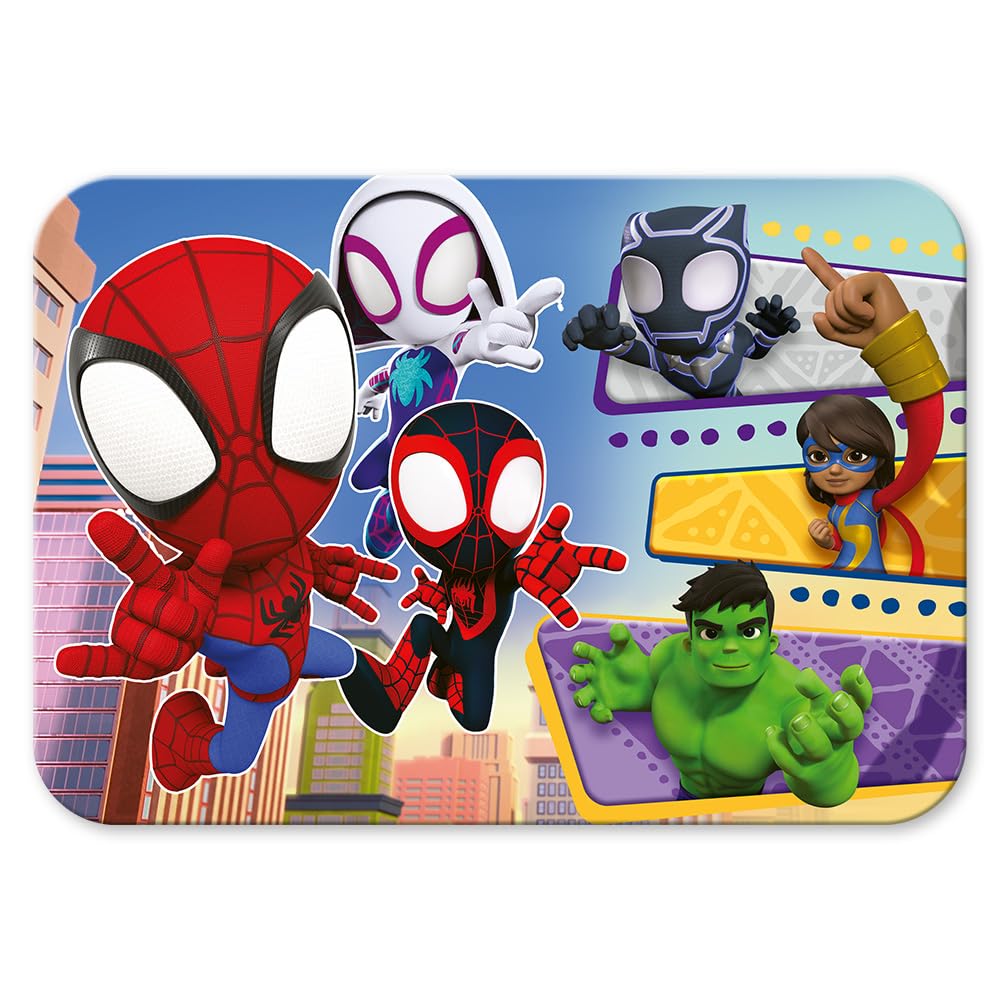trefl-wood-craft-marvel-spidey-puzzle-bois-24-pi-ces-3-ans image 2