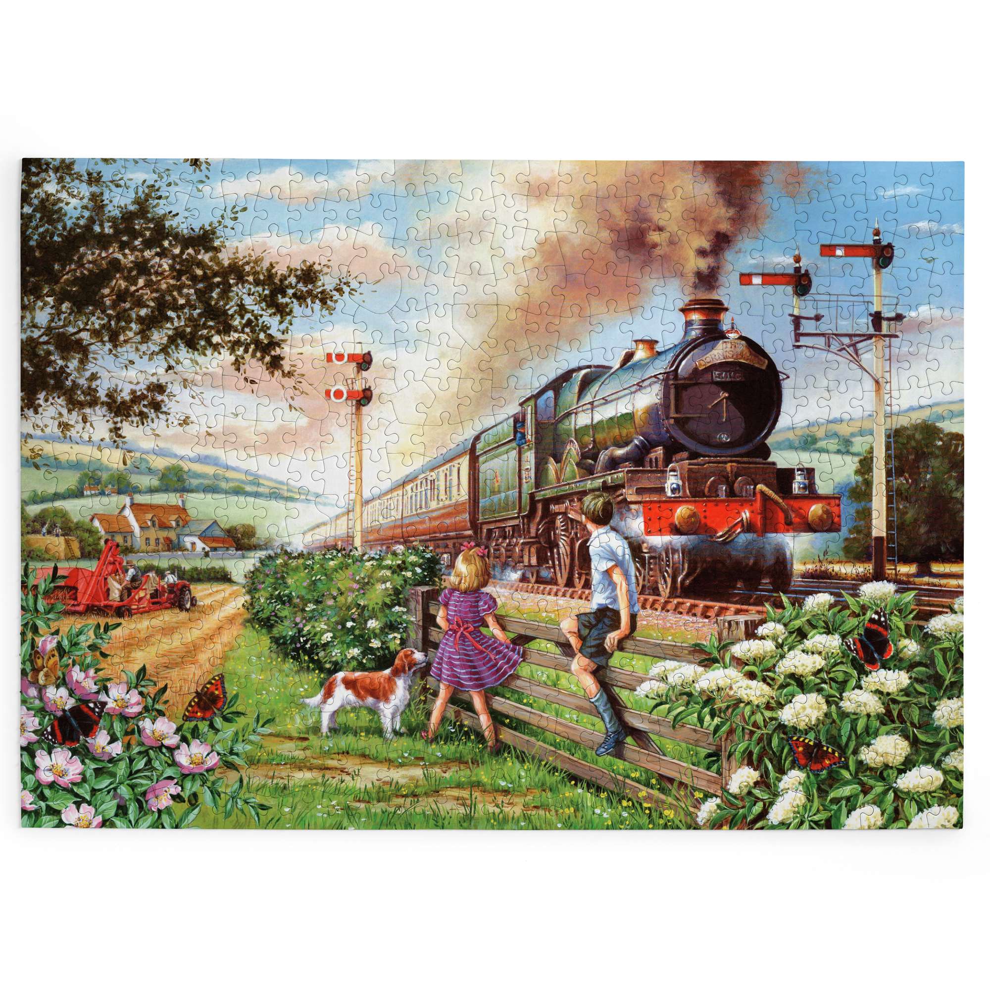 house-of-puzzles-railway-children-puzzle-500-pi-ces-xl-train image 2