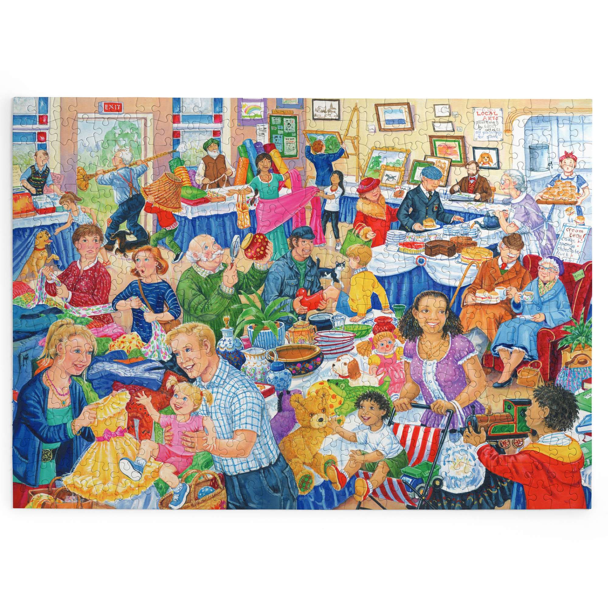 house-of-puzzles-big-500-jumble-sale-puzzle-500-pi-ces-grandes image 2