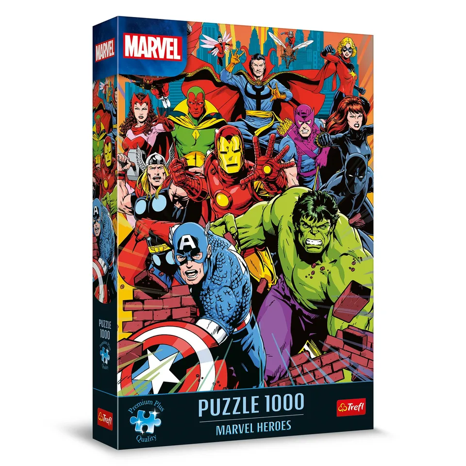 trefl-premium-plus-marvel-heroes-puzzle-1000-pi-ces-poster image 1