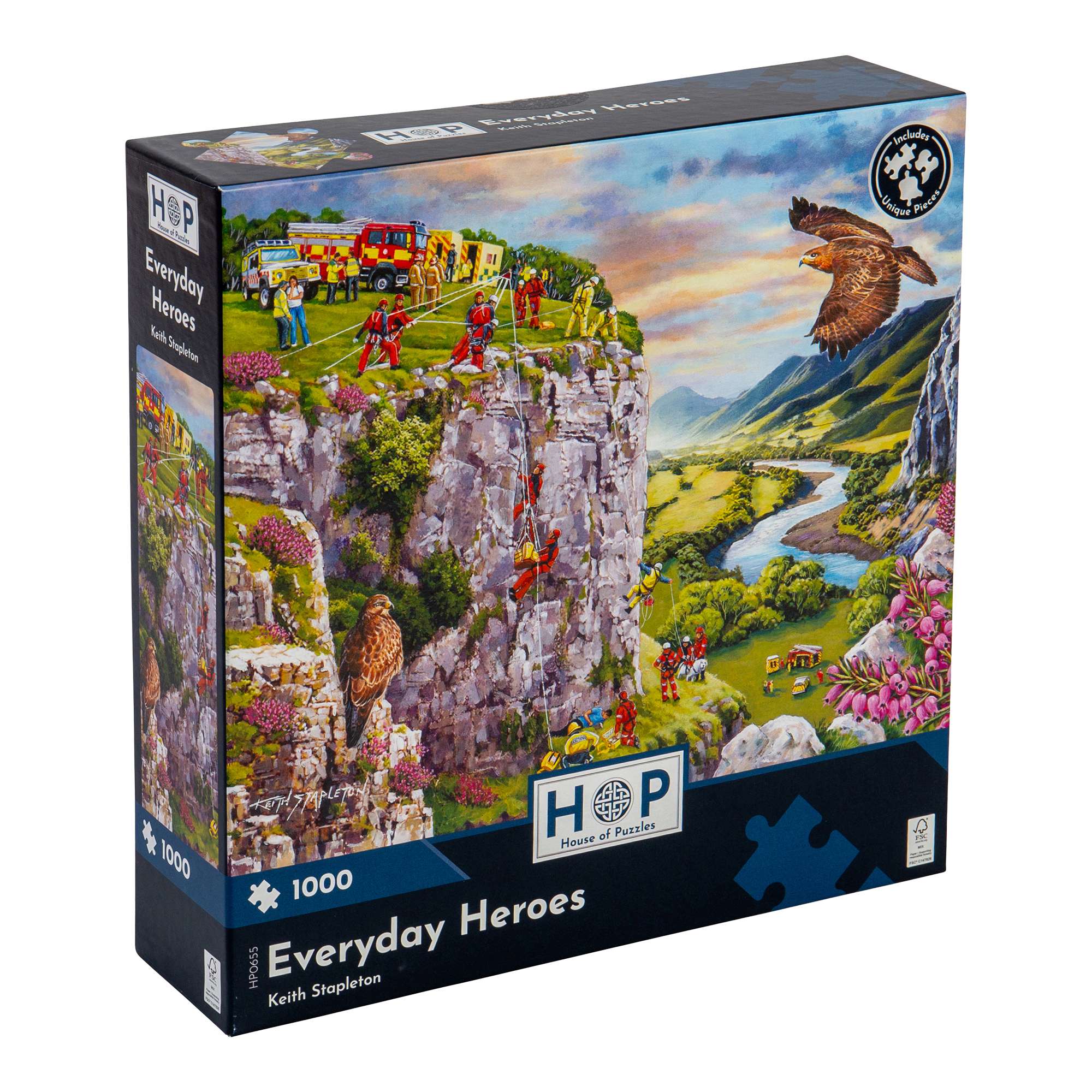 house-of-puzzles-everyday-heroes-puzzle-1000-pi-ces-d-taill image 1