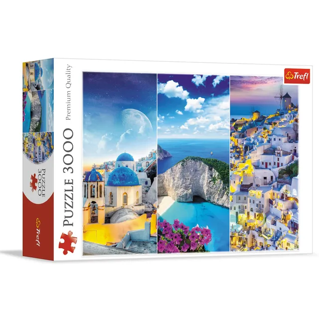trefl-premium-plus-vacances-en-gr-ce-puzzle-3000-pi-ces-mer image 1