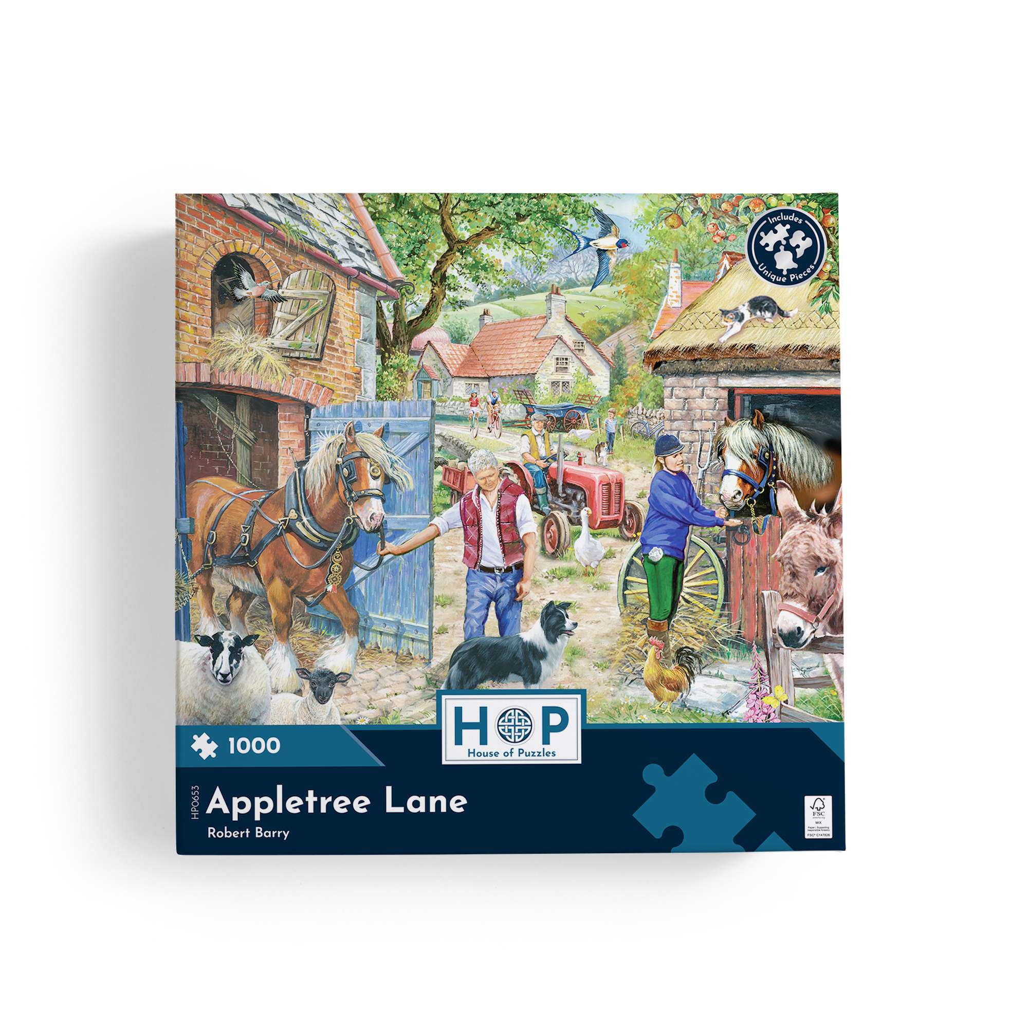 house-of-puzzles-appletree-lane-puzzle-1000-pi-ces-robert-barry image 4