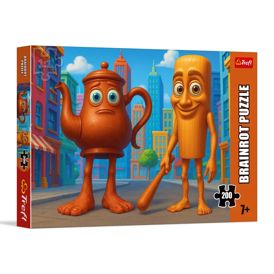 trefl-red-brainrots-h-ros-de-la-ville-puzzle-200-pi-ces-7-ans image 1