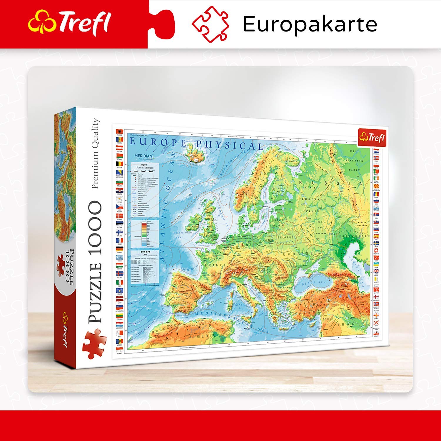 trefl-red-duo-puzzle-1000-pi-ces-lot-2-paris-europe image 2
