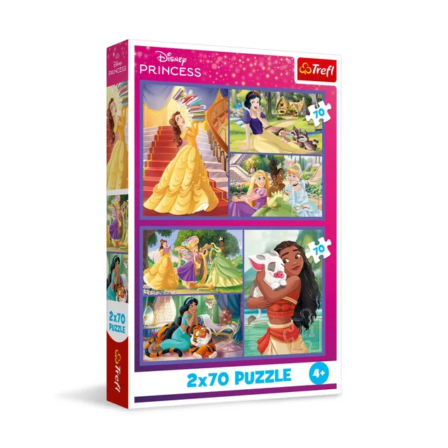 trefl-red-disney-princesse-puzzle-2x70-pi-ces-4-ans image 1