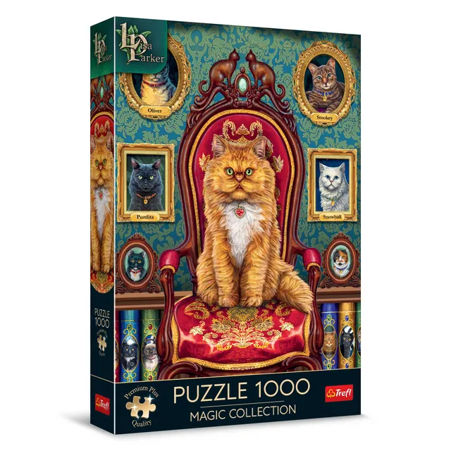 trefl-premium-plus-la-folie-des-chats-puzzle-1000-pi-ces-magic image 1