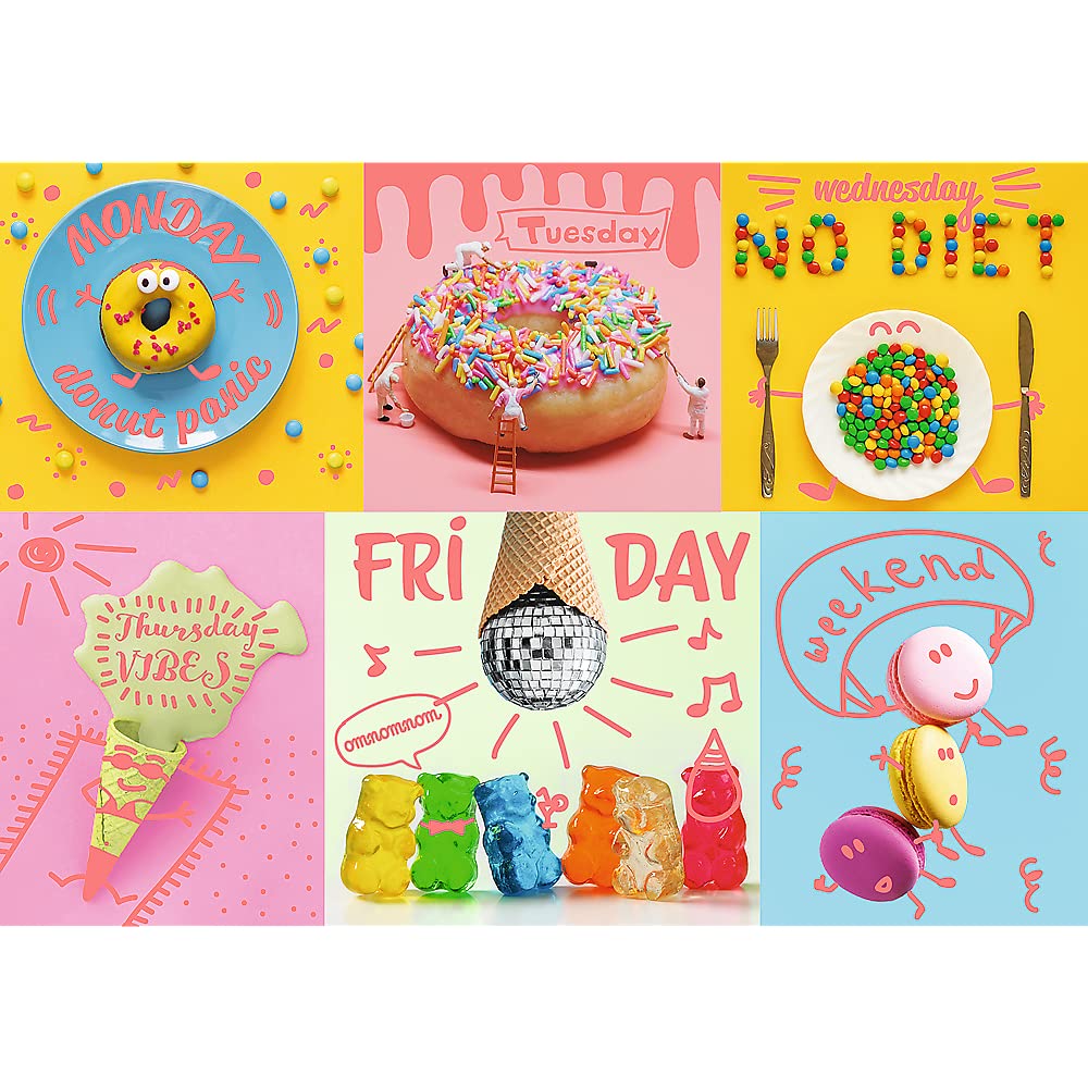 trefl-premium-plus-une-douce-semaine-puzzle-1000-neon image 2