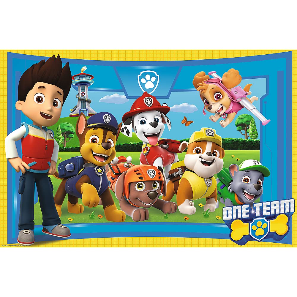 trefl-red-104-xl-super-shape-puzzle-104-pi-ces-pat-patrouille-5-ans image 2