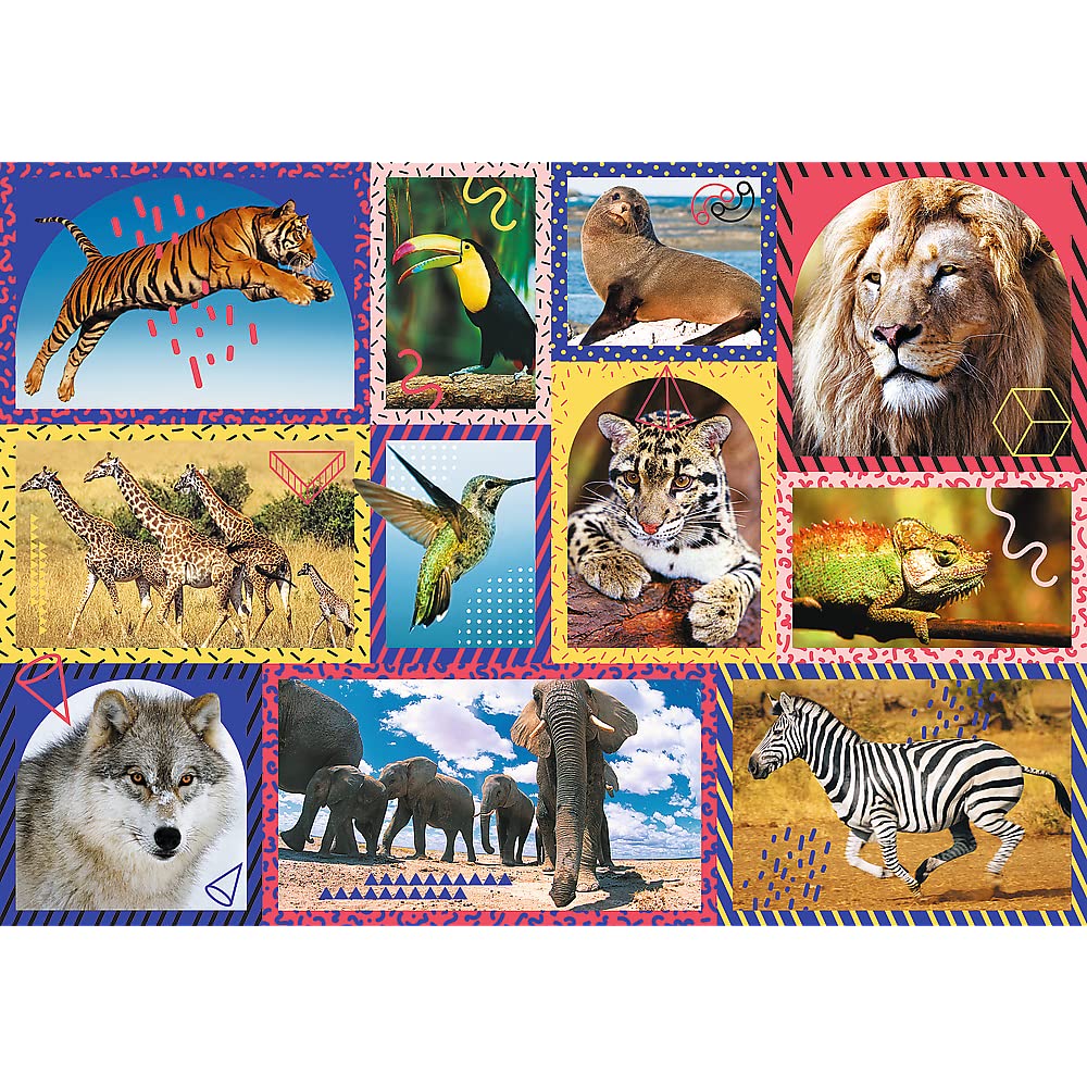 trefl-red-nature-sauvage-animaux-du-monde-puzzle-1000-pi-ces image 2