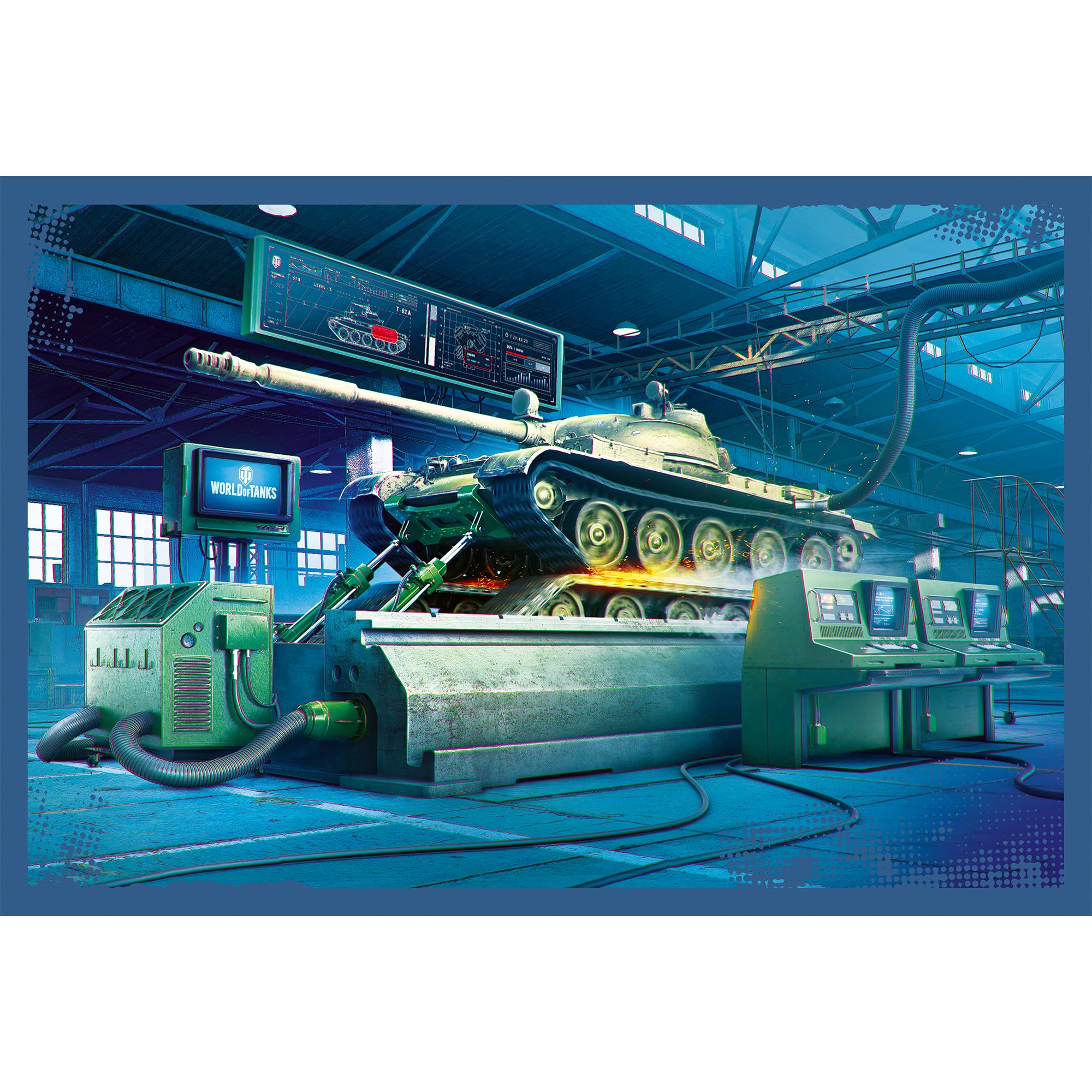 trefl-red-world-of-tanks-puzzle-2x200-pi-ces-ado image 2